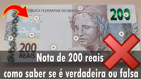 nota verdadeira e falsa